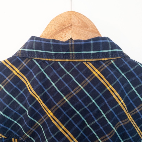 Levi’s Men Size XL Shirt Slim Fit Plaid - Picture 9 of 13